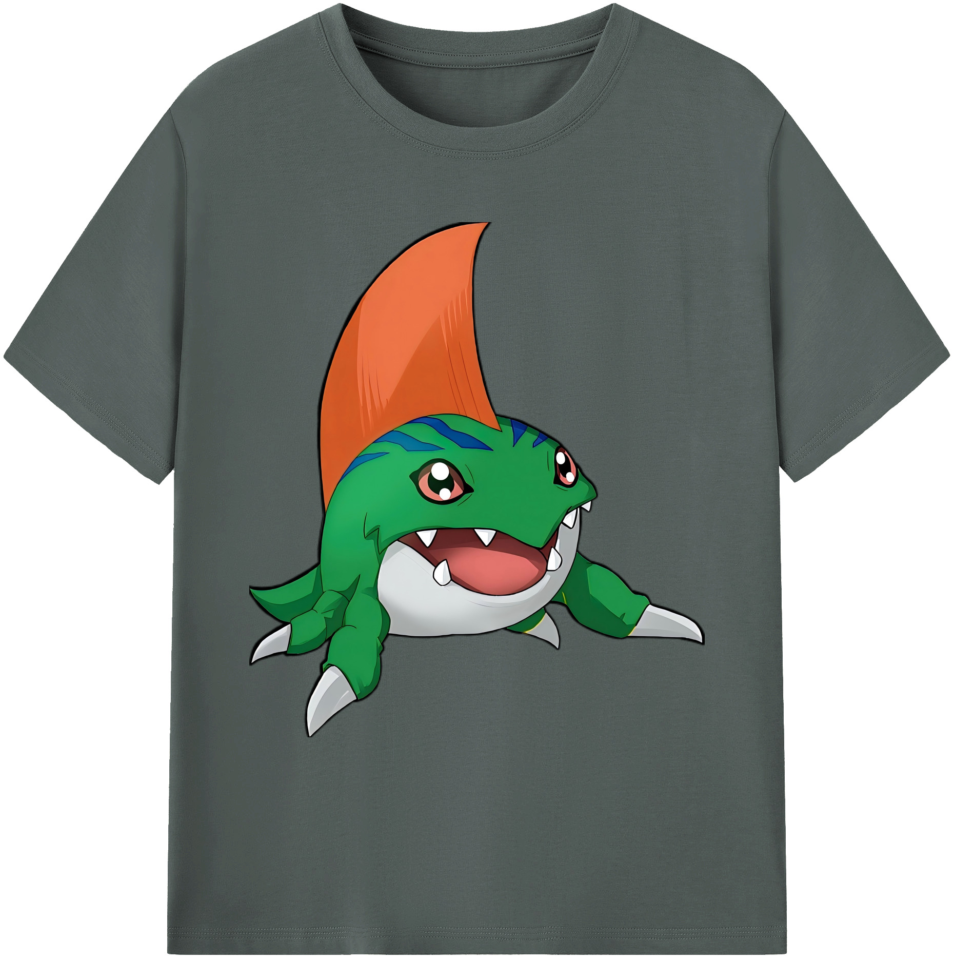 （画像用） Digimon デジタルモンスター/デジモン 綿100％ メンズ半袖Tシャツ｜肌触りやわらか＆通気性